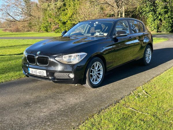 BMW 1-Series Hatchback, Diesel, 2014, Black