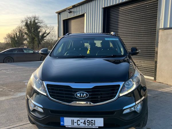 Kia Sportage SUV, Diesel, 2011, Black