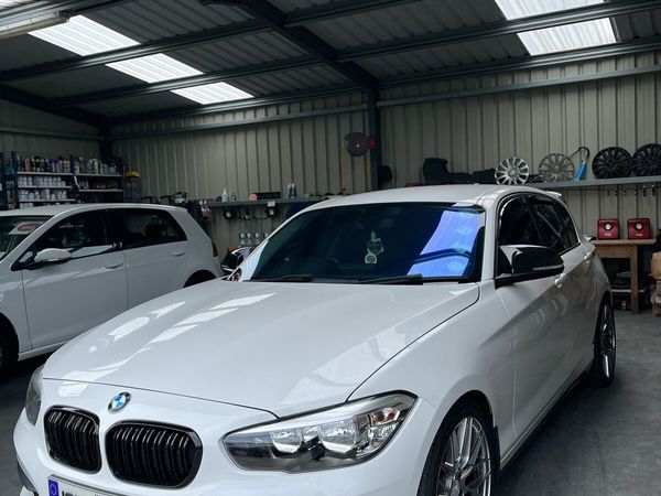 BMW 1-Series Hatchback, Diesel, 2016, White
