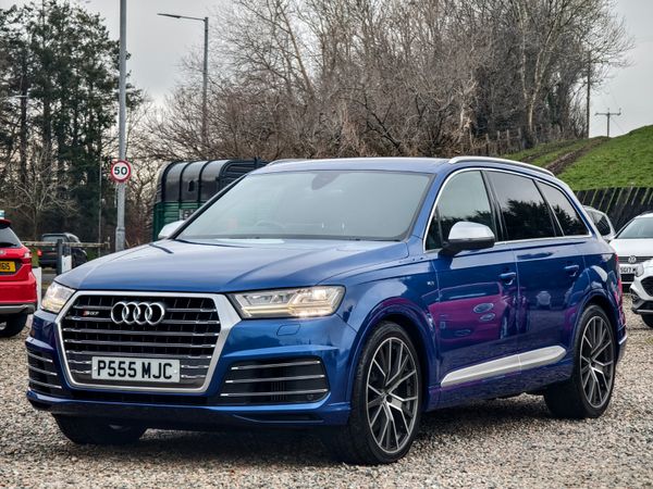 Audi SQ7 SUV, Diesel, 2017, Blue