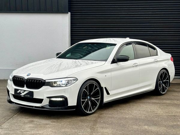 BMW 5-Series Saloon, Diesel, 2017, White