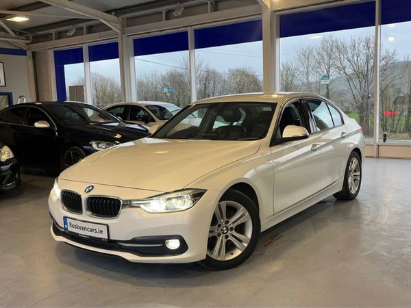 BMW 3-Series Saloon, Diesel, 2017, White