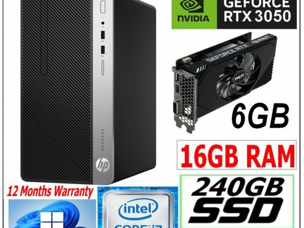 Gaming PC - i7-3770/GTX 1650/16GB RAM for sale in Co Gaming PC - i7-3770/GTX 1650/16GB RAM for sale in Co