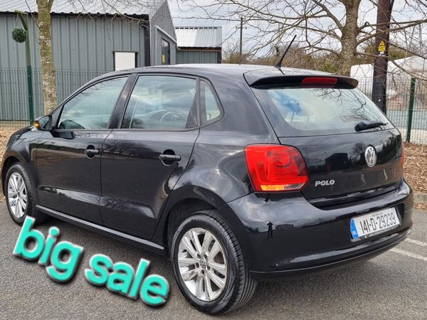 Volkswagen Polo Hatchback, Petrol, 2014, Black