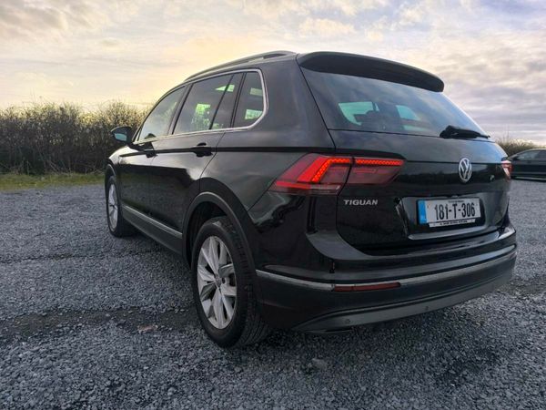 Volkswagen Tiguan SUV, Diesel, 2018, Black