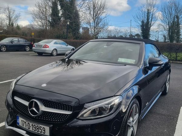 Mercedes-Benz C-Class Convertible, Diesel, 2017, Black