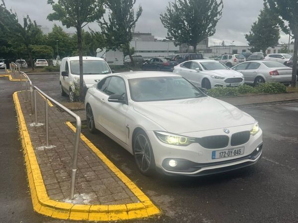 BMW 4-Series Coupe, Diesel, 2017, White
