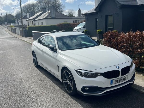 BMW 4-Series Coupe, Diesel, 2017, White