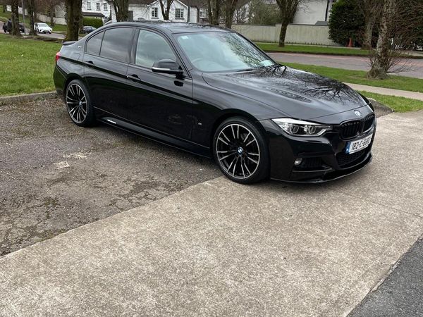BMW 3-Series Saloon, Petrol Plug-in Hybrid, 2018, Black