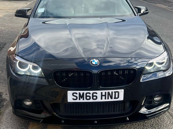 BMW 5-Series Saloon, Diesel, 2016, Black