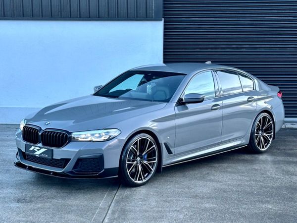 BMW 5-Series Saloon, Diesel Hybrid, 2020, Grey