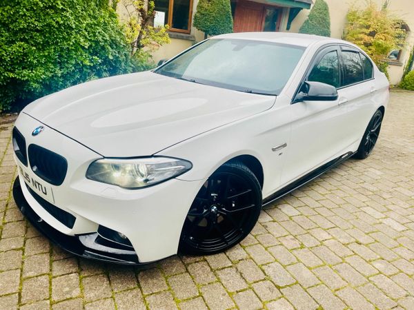 BMW 5-Series Saloon, Diesel, 2011, White