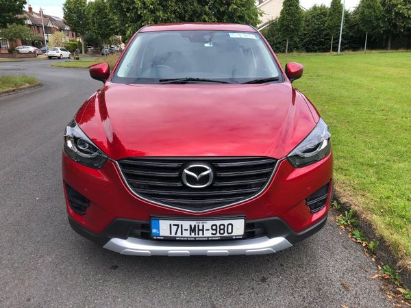 Mazda CX-5 SUV, Diesel, 2017, Red