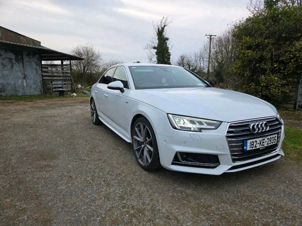 Audi A4 Saloon, Petrol, 2018, White