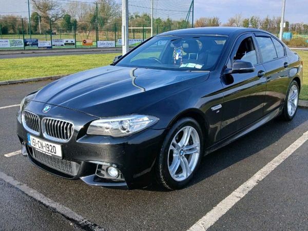 BMW 5-Series Saloon, Diesel, 2015, Black