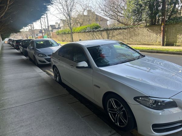BMW 5-Series Saloon, Diesel, 2014, White