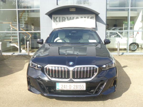 BMW 5-Series Saloon, Petrol Plug-in Hybrid, 2024, Black