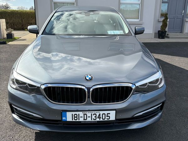 BMW 5-Series Saloon, Diesel, 2018, Grey