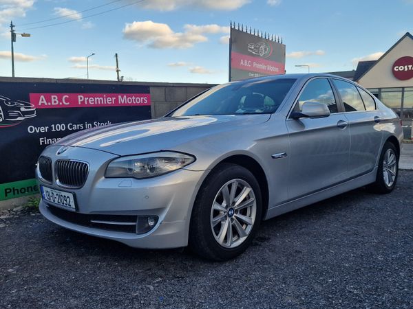 BMW 5-Series Saloon, Diesel, 2013, Silver