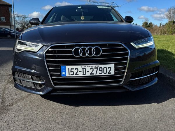 Audi A6 Saloon, Diesel, 2015, Blue