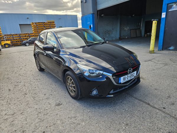 Mazda Demio Hatchback, Diesel, 2016, Black
