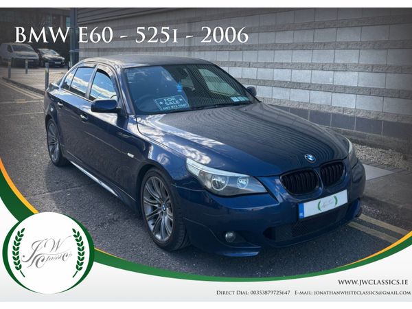 BMW 5-Series Saloon, Petrol, 2006, Blue