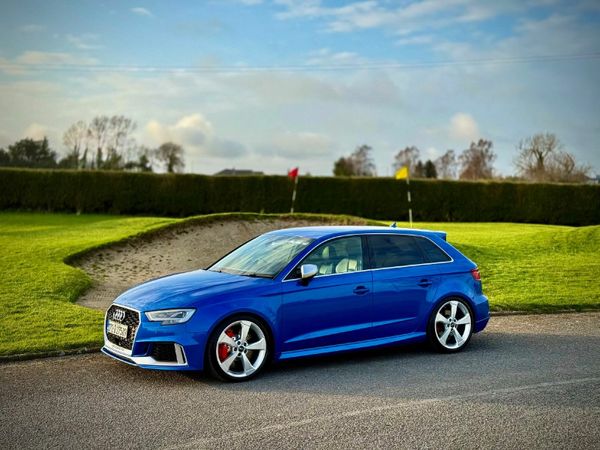 Audi RS3 Hatchback, Petrol, 2017, Blue