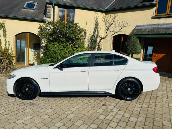 BMW 5-Series Saloon, Diesel, 2011, White