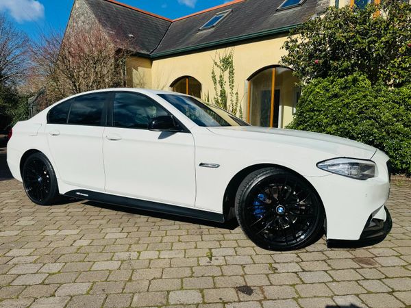 BMW 5-Series Saloon, Diesel, 2011, White