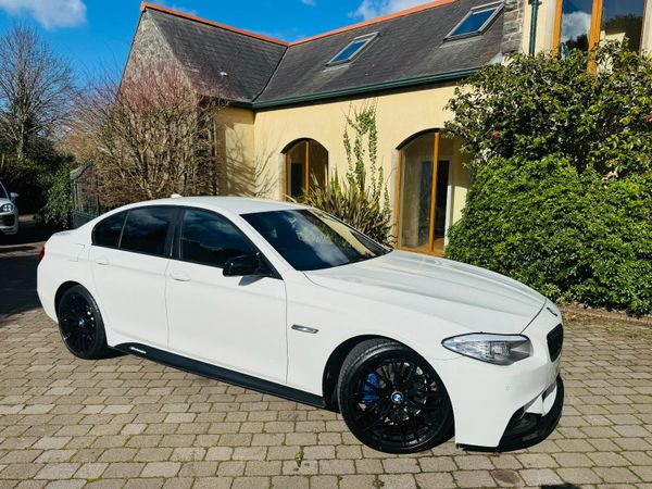 BMW 5-Series Saloon, Diesel, 2011, White
