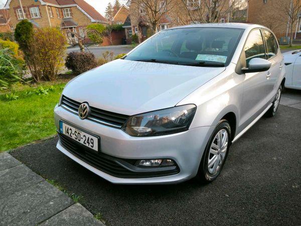 Volkswagen Polo Hatchback, Petrol, 2014, Silver