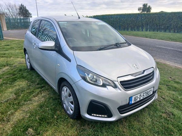 Peugeot 108 Hatchback, Petrol, 2016, Silver