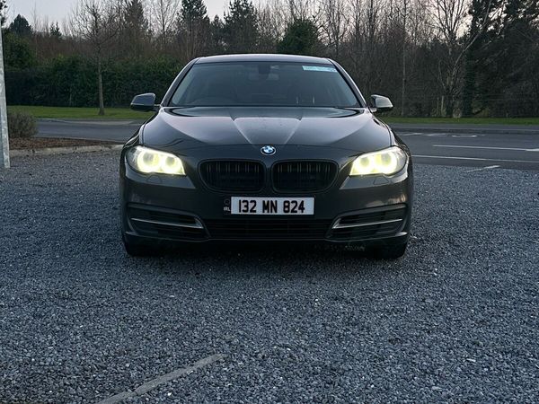 BMW 5-Series Saloon, Diesel, 2013, Grey