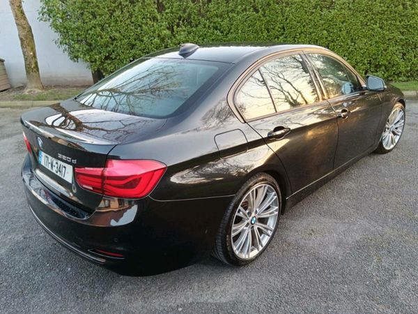 BMW 3-Series Saloon, Diesel, 2017, Black