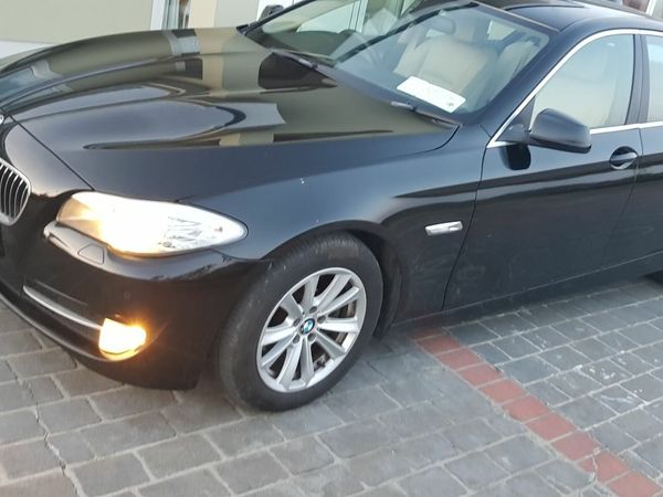 BMW 5-Series Saloon, Diesel, 2013, Black