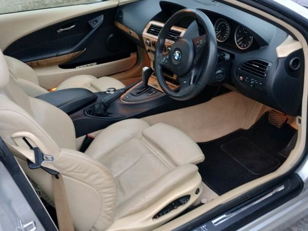 BMW 6-Series Coupe, Petrol, 2007, Silver