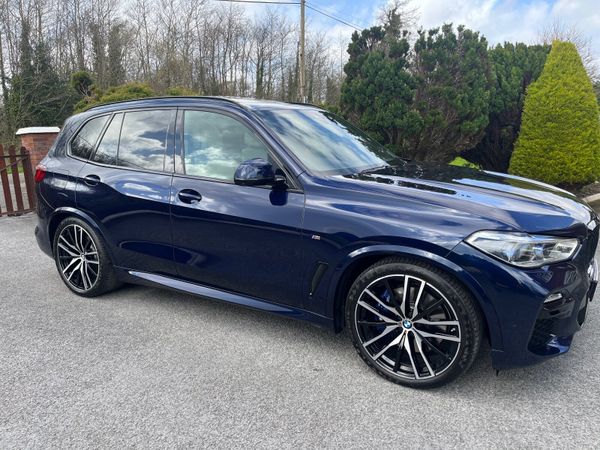 BMW X5 SUV, Petrol Plug-in Hybrid, 2020, Blue