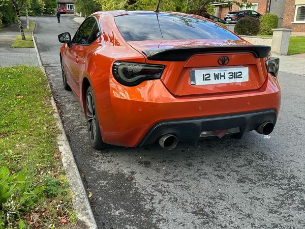 Toyota GT86 Coupe, Petrol, 2012, Orange