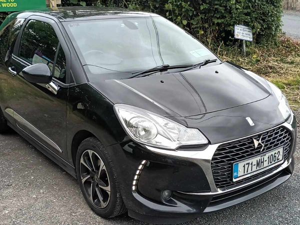 Citroen DS 3 Hatchback, Diesel, 2017, Black