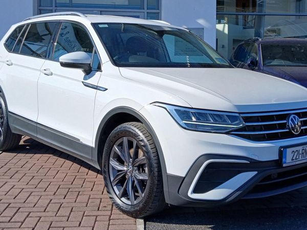 Volkswagen Tiguan Allspace SUV, Diesel, 2022, White