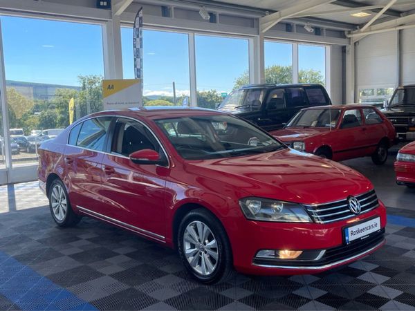Volkswagen Passat Saloon, Diesel, 2013, Red