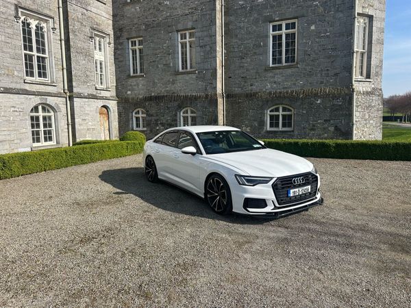 Audi A6 Saloon, Diesel, 2019, White