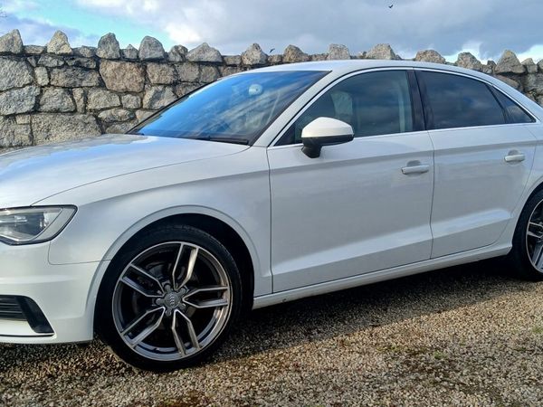 Audi A3 Saloon, Petrol, 2015, White