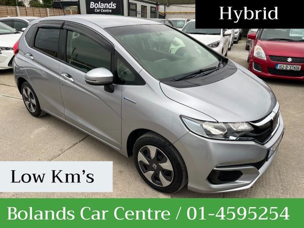 Honda Fit Hatchback, Petrol Hybrid, 2019, Silver