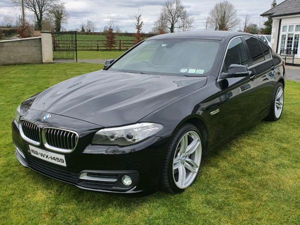 BMW 5-Series Saloon, Diesel, 2016, Black