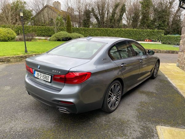 BMW 5-Series Saloon, Petrol Plug-in Hybrid, 2019, Grey