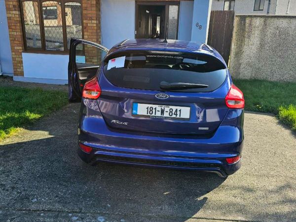Ford Focus Hatchback, Petrol, 2018, Blue