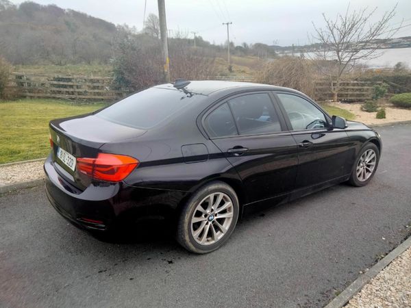 BMW 3-Series Saloon, Petrol, 2018, Black