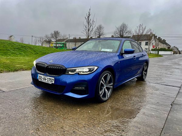 BMW 3-Series Saloon, Petrol Hybrid, 2020, Blue