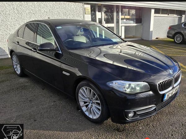 BMW 5-Series Saloon, Diesel, 2016, Black
